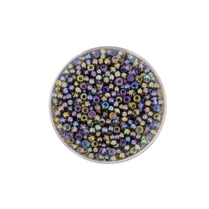 Rocailles Rainbow grau 2,6 mm 17 gr 9412-4 4016490137306  