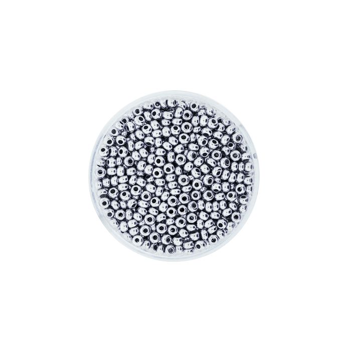 Rocailles silberfb. matt metallic 2,6 mm 9436-4 4016490082231  