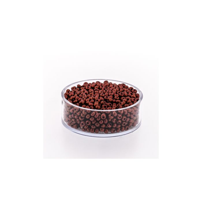 Rocailles bronze matt metallic 2,6 mm, Bild 1 von 3