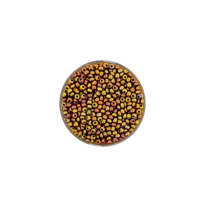 Rocailles Mix matt metallic 2,6 mm 9439 4016490019022  