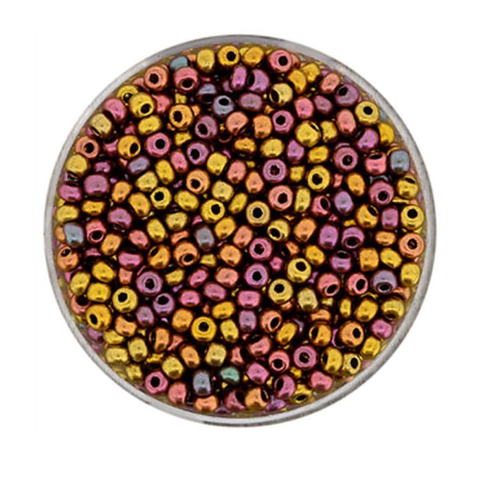 Rocailles Mix matt metallic 2,6 mm