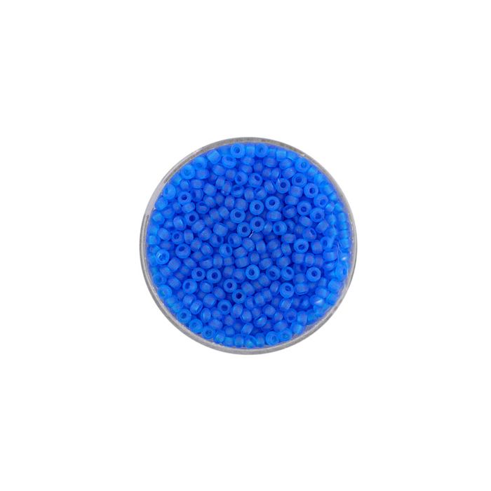 Rocailles hellblau transparent matt 2,6 mm 9460 4016490045953  
