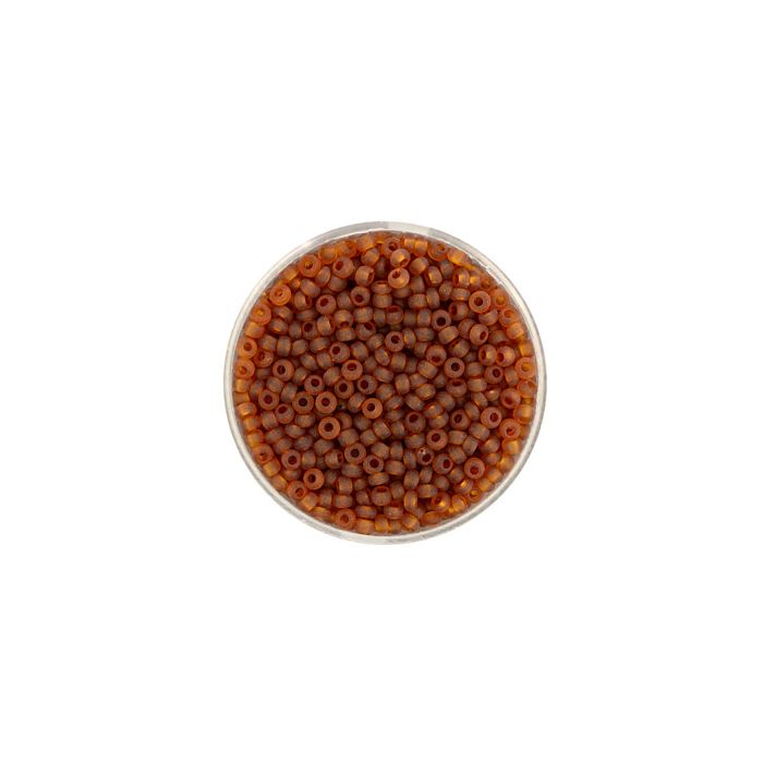 Rocailles topas transparent matt 2,6 mm 9462 4016490045977  