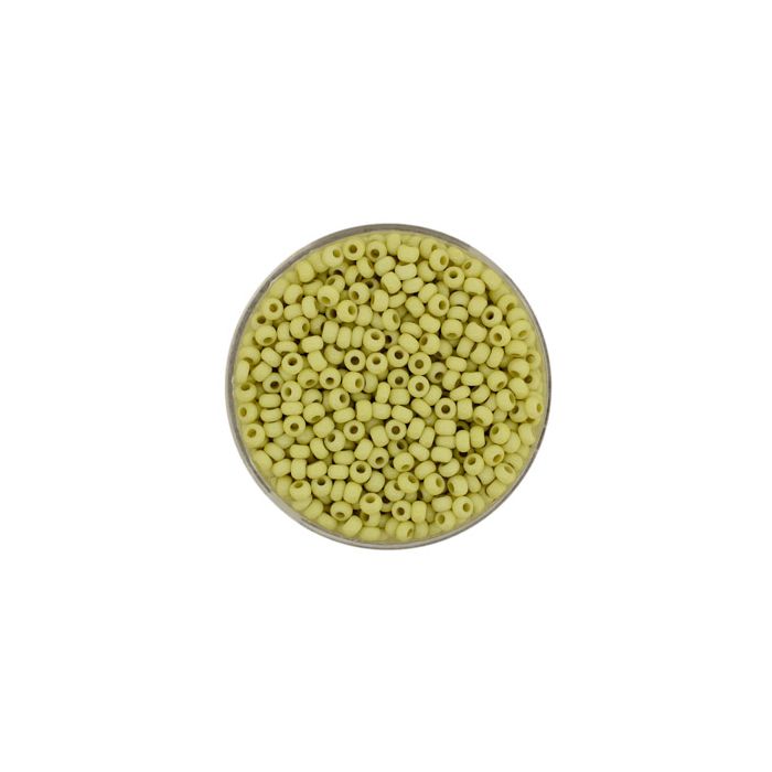 Rocailles hellgelb soft 2,6 mm 9508-4 4016490109303  