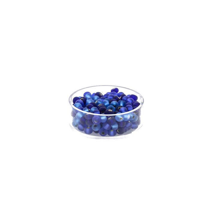 Rocailles blau ton silbereinzug 4,5 mm 9573-05174 4016490801344  