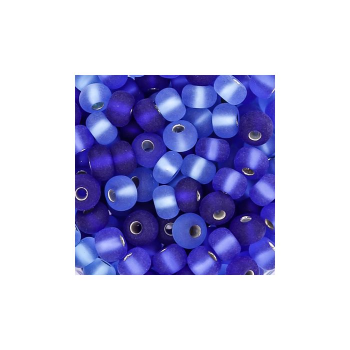 Rocailles blau ton silbereinzug 4,5 mm 9573-05174 4016490801344  