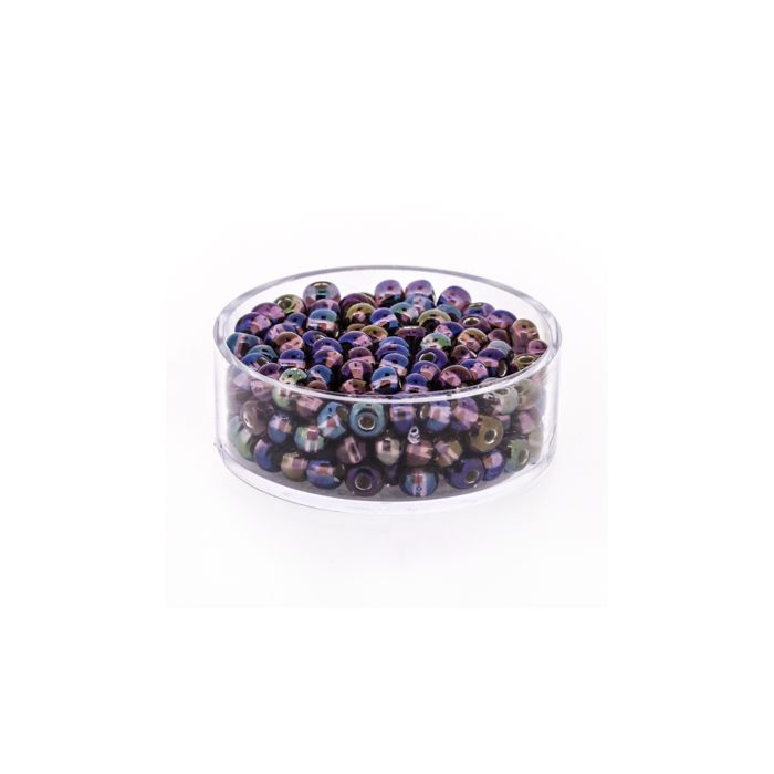 Rocailles amethyst AB silbereinzug 4,5 mm 9589-054 4016490274261  