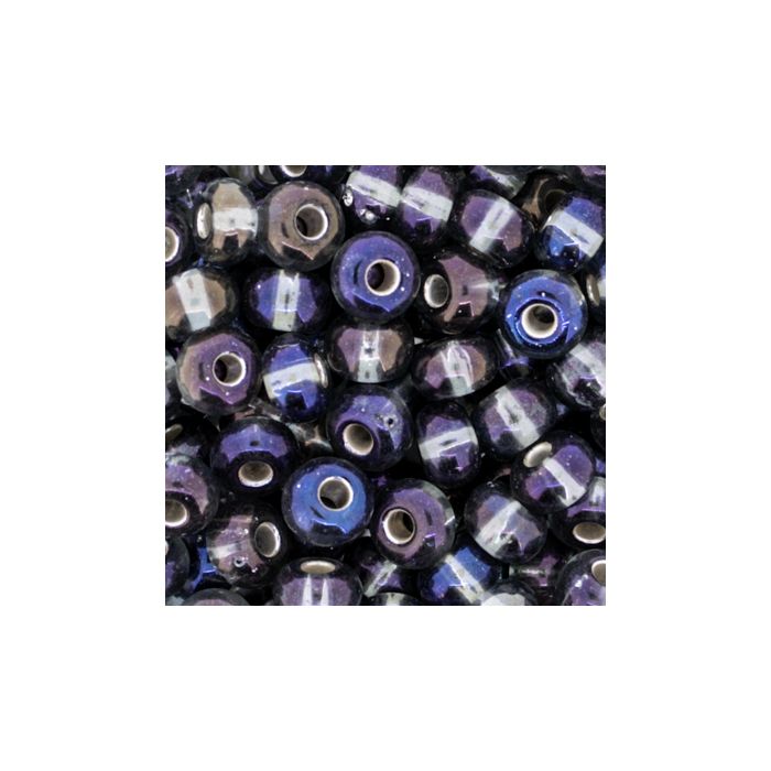 Rocailles grau AB silbereinzug 4,5 mm 9590-05 4016490289579  
