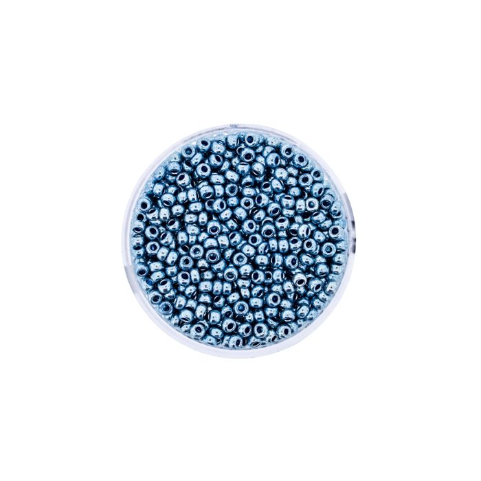 Metallicrocailles hellblau 2,6 mm 17 gr 9648-174 4016490381969  
