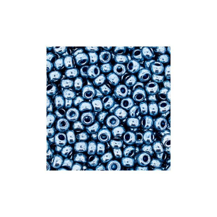 Metallicrocailles hellblau 2,6 mm 17 gr 9648-174 4016490381969  
