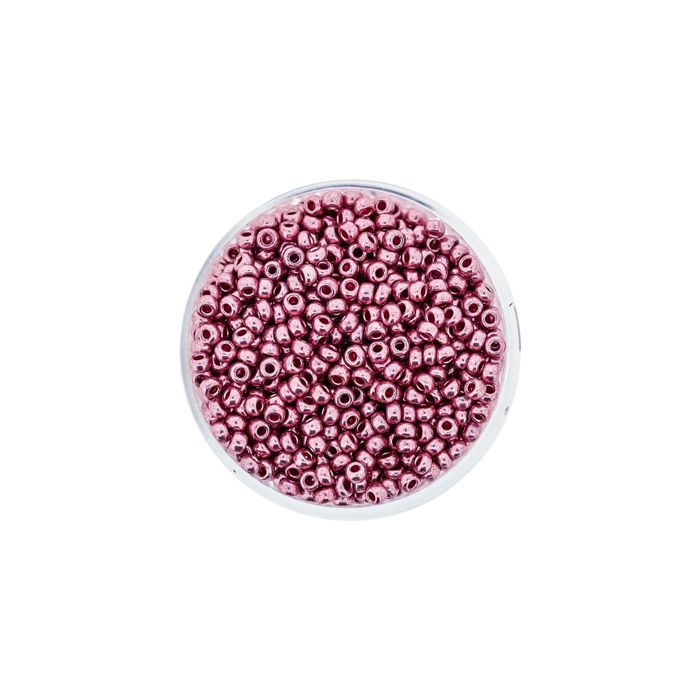 Metallicrocailles rosa 2,6 mm 17 gr 9648-454 4016490381945  