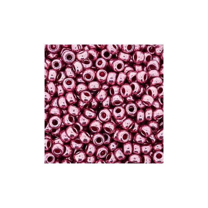 Metallicrocailles rosa 2,6 mm 17 gr 9648-454 4016490381945  