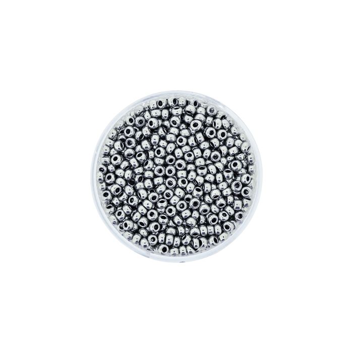 Metallicrocailles platinfb. 2,6 mm 17 gr 9648-914 4016490381914  