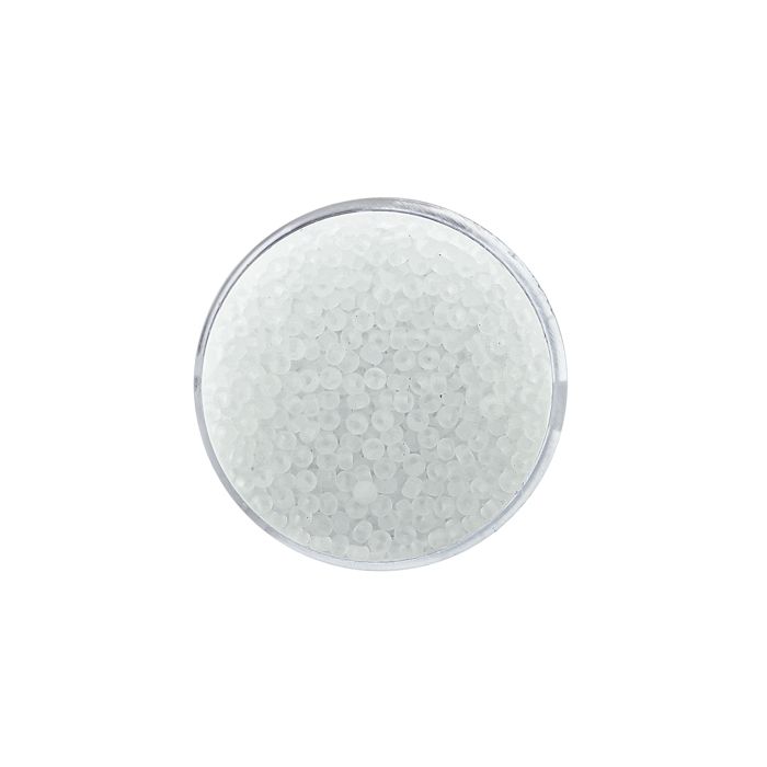 Japanische Miyuki Rocailles crystal matt 2,2 mm 12 gr