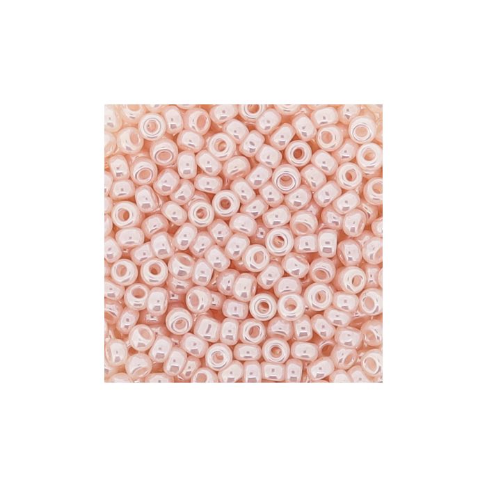 Japanische Miyuki Rocailles pearl rose 2,2 mm 10 gr, Bild 3 von 3