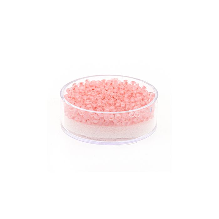 Japanische Miyuki Rocailles col.inside rose 2,2 mm 10 gr