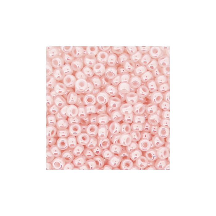 Japanische Miyuki Rocailles pearl light rose 2,2 mm 12 gr, Bild 3 von 3