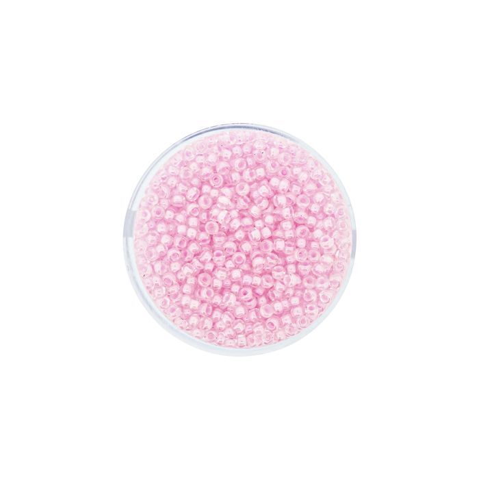 Jap. Miyukirocailles col.inside rose 2,2 mm 12 gr