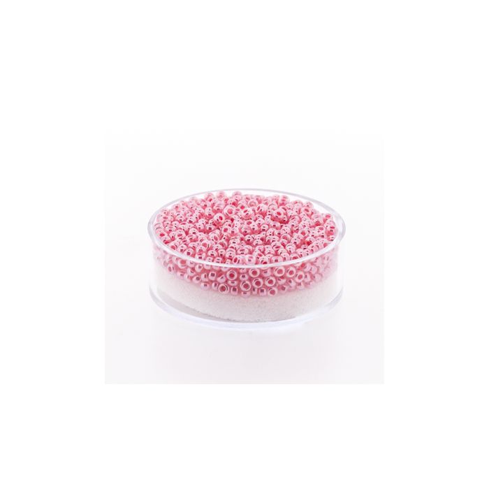 Japanische Miyuki Rocailles pearl pink 2,2 mm 12 gr, Bild 1 von 3