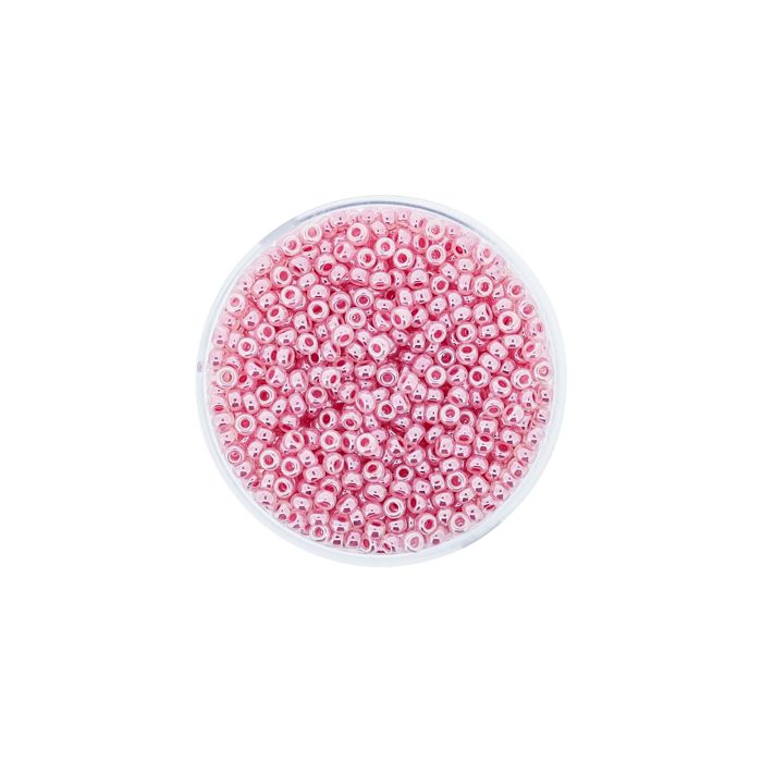 Japanische Miyuki Rocailles pearl pink 2,2 mm 12 gr, Bild 2 von 3