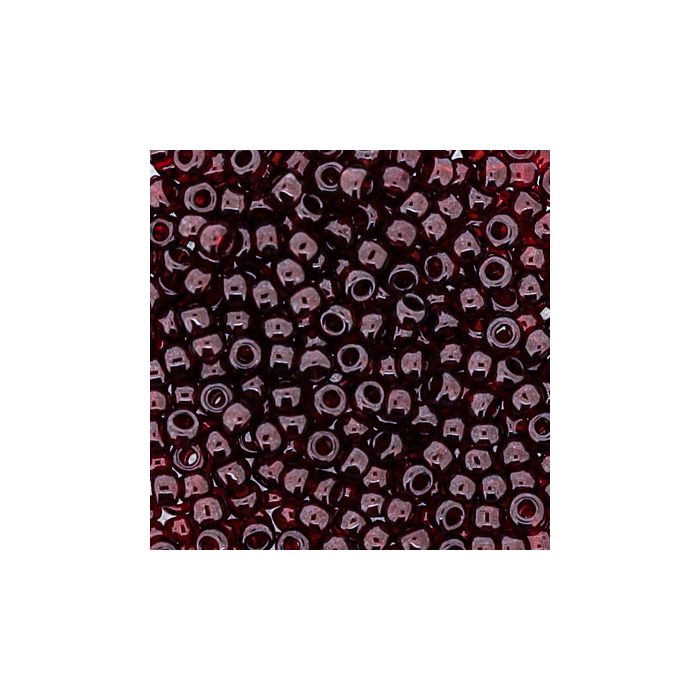 Jap. Miyukirocailles transp.luster wine red 2,2 mm 6 gr, Bild 3 von 3