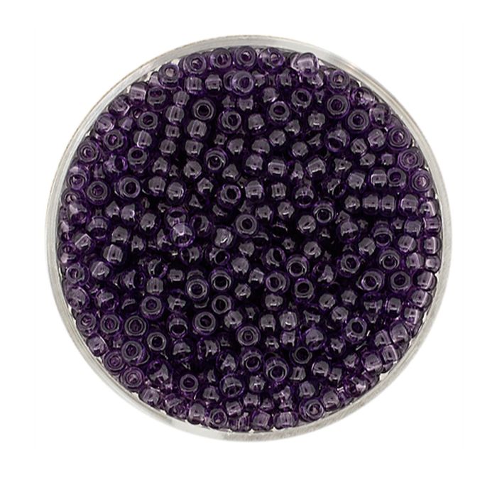 Jap. Miyukirocailles transp.purple velvet 2,2 mm 12 gr