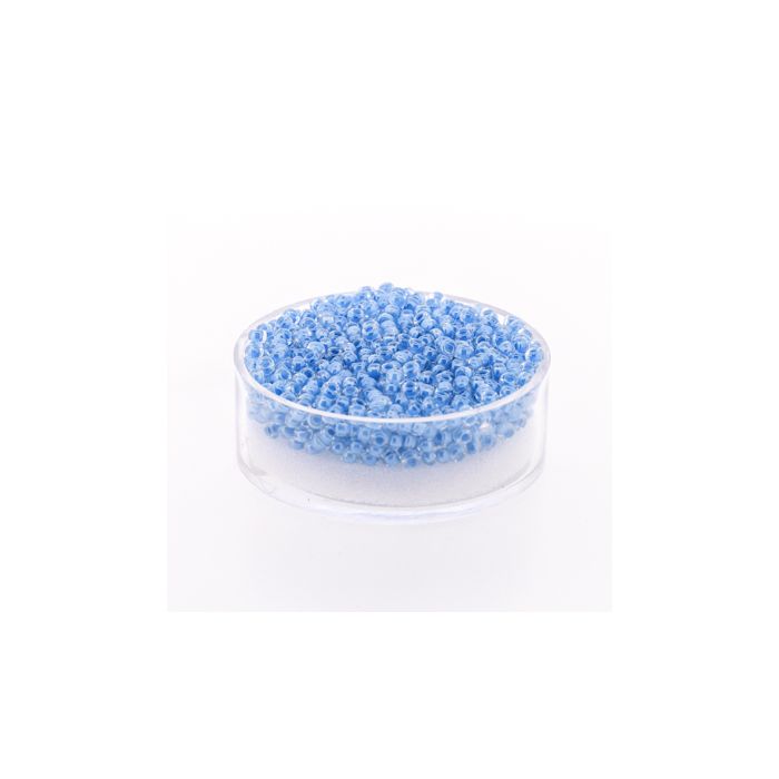 Japanische Miyuki Rocailles col.inside aqua 2,2 mm 12 gr