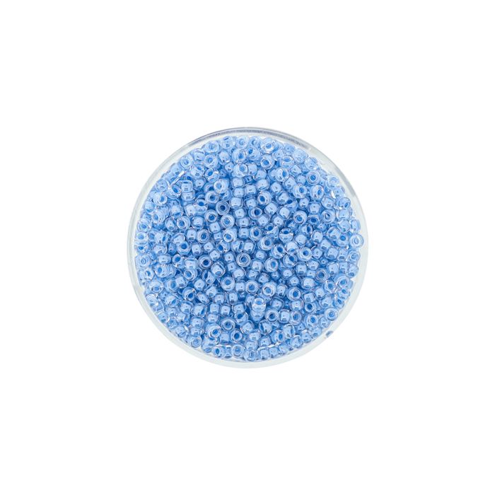 Japanische Miyuki Rocailles col.inside aqua 2,2 mm 12 gr
