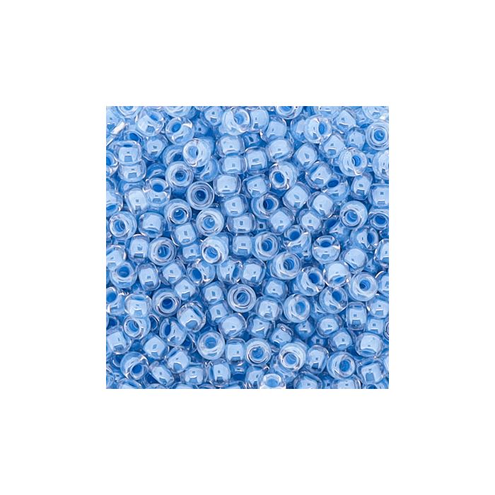 Japanische Miyuki Rocailles col.inside aqua 2,2 mm 12 gr