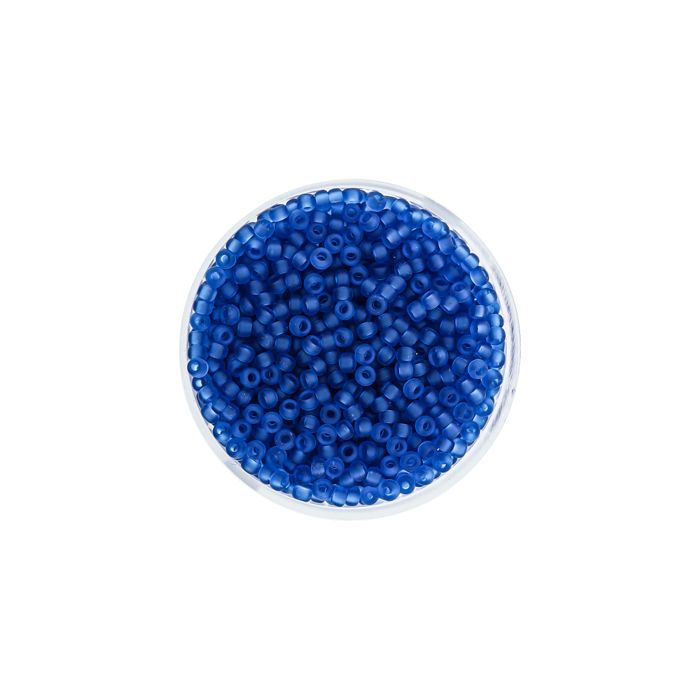 Jap. Miyukirocailles transp.matt capri blue 2,2 mm 12 gr 9660-474 4016490358596  