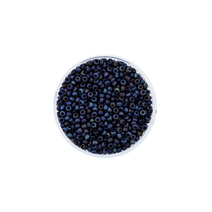 Japanische Miyuki Rocailles matt amethyst rainbow 2,2 mm 10 gr, Bild 2 von 3