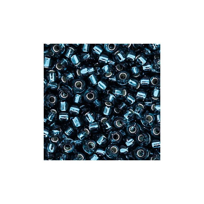 Jap. Miyukirocailles silverlined zircon 2,2 mm 12 gr