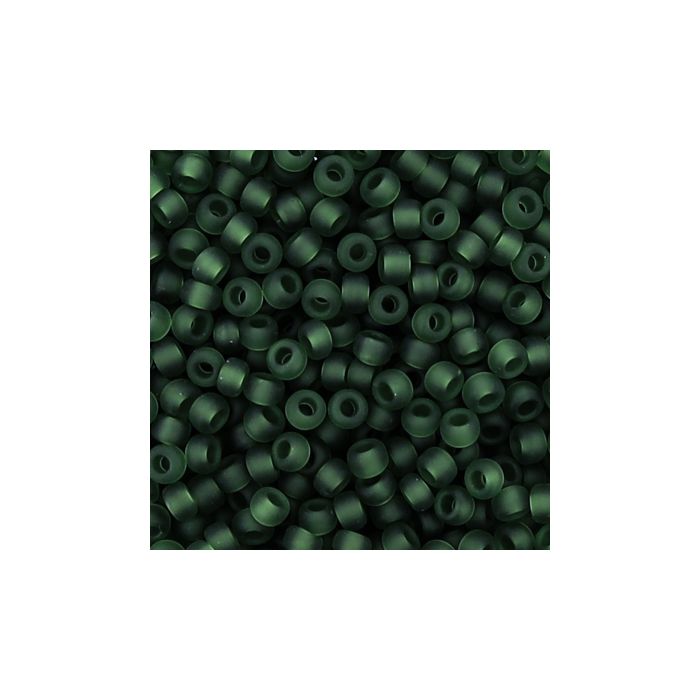 Jap. Miyukirocailles transp.matt turmalin 2,2 mm, Bild 3 von 3