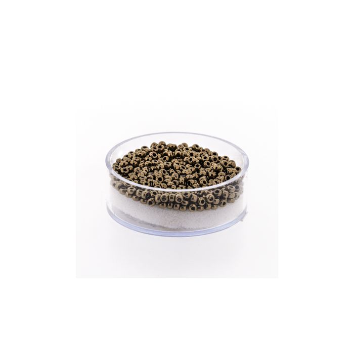 Japanische Miyuki Rocailles metallic nut 2,2 mm 5 gr, Bild 1 von 3