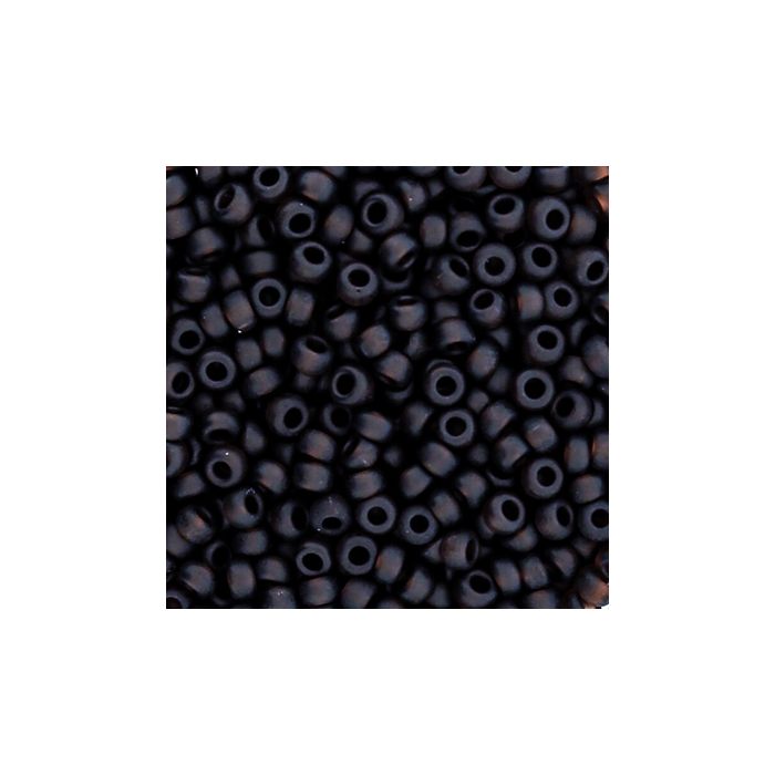 Jap. Miyukirocailles transp.matt dark brown 2,2 mm 12 gr 9660-764 4016490358886  