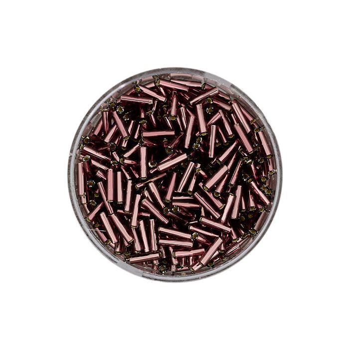 Jap. Miyukistifte silverlined dark lilac 6 mm 10 gr