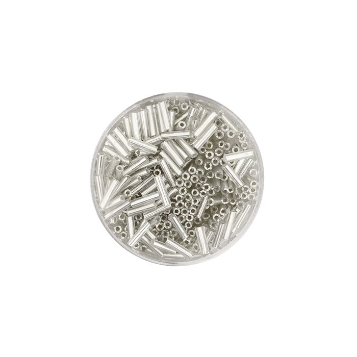 Glasstifte kristall silbereinzug 6 mm 17 gr, Bild 1 von 2