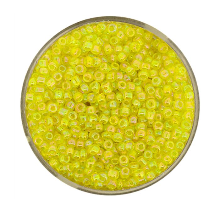 Rocailles gelb AB 2,6 mm 17 gr, Bild 1 von 2