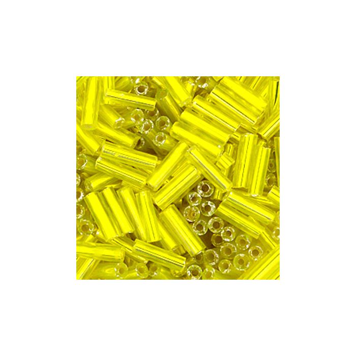 Glasstifte gelb silbereinzug 6 mm 17 gr, Bild 2 von 2