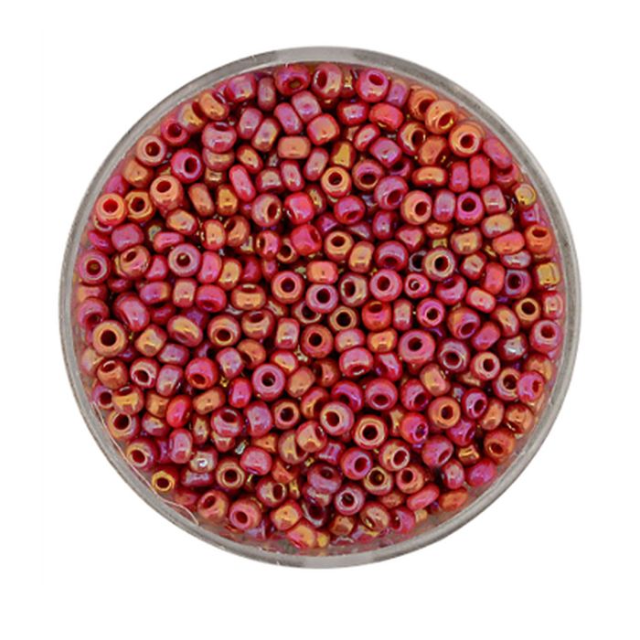 Rocailles rot AB 2,6 mm 17 gr, Bild 1 von 2