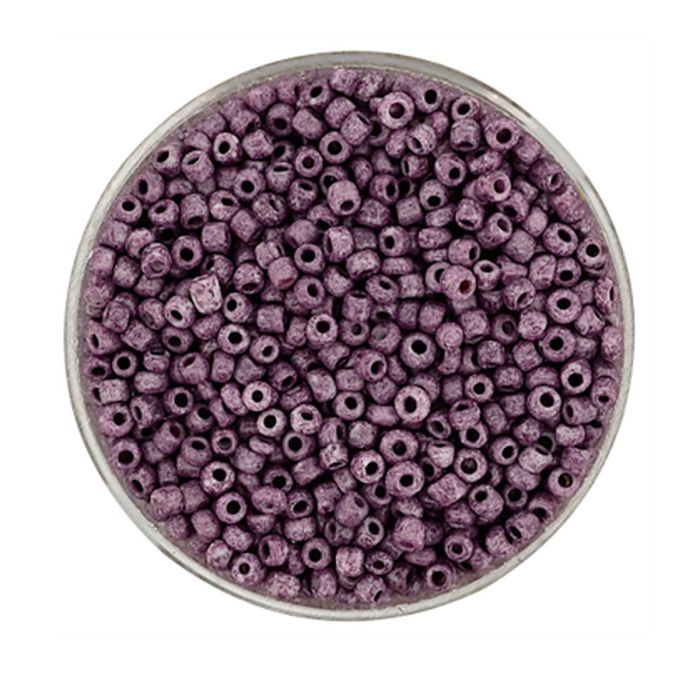 Rocailles marmor lila 2,6 mm 17 gr, Bild 1 von 2