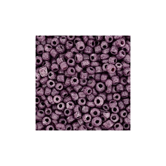 Rocailles marmor lila 2,6 mm 17 gr, Bild 2 von 2