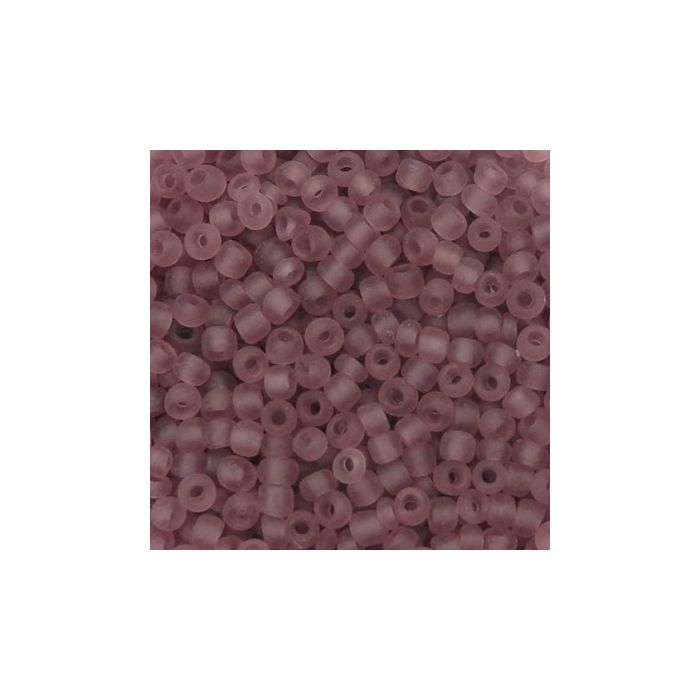 Rocailles lila matt 2,6 mm 17 gr