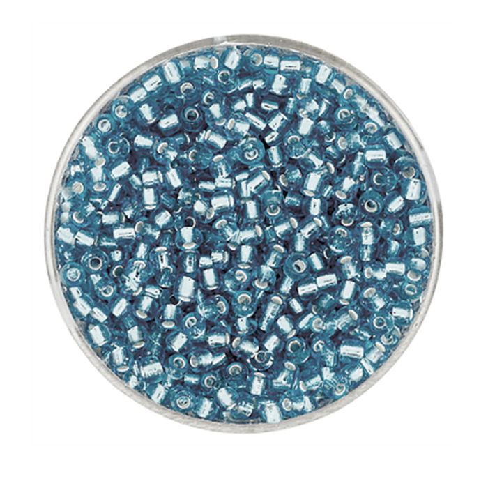 Rocailles safir silbereinzug 2,6 mm 17 gr, Bild 1 von 2