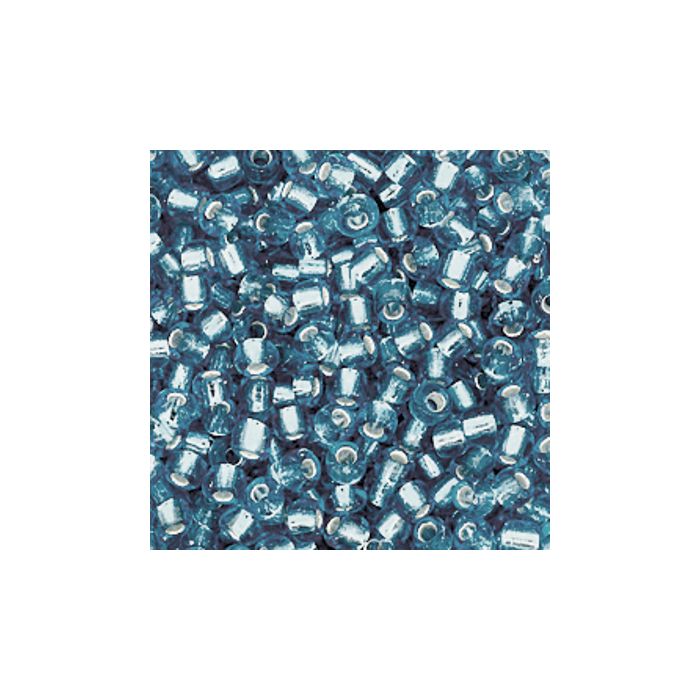 Rocailles safir silbereinzug 2,6 mm 17 gr, Bild 2 von 2