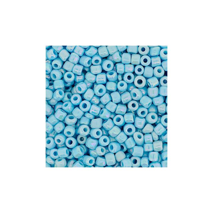 Rocailles hellblau light AB 2,6 mm 17 gr