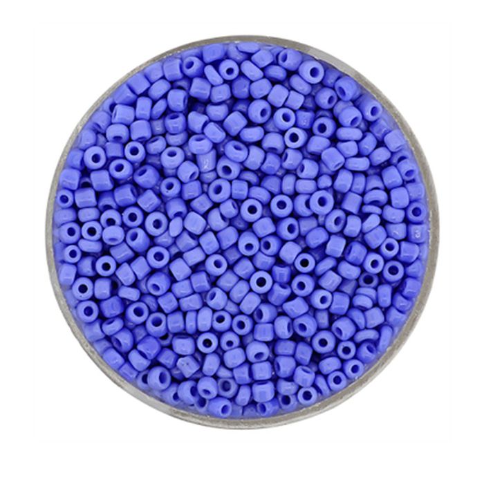 Rocailles dunkelblau glänzend 2,6 mm 17 gr, Bild 1 von 2