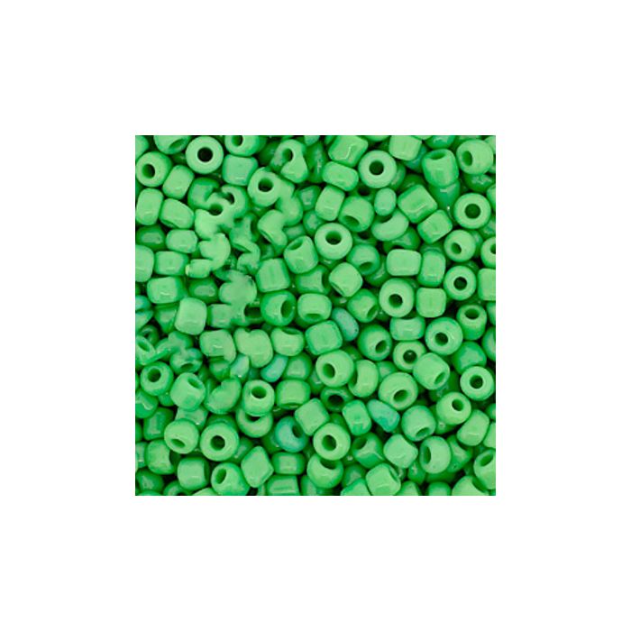 Rocailles grün 2,6 mm 17 gr