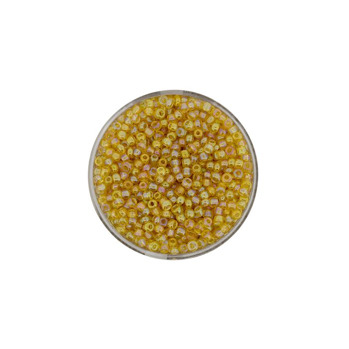 Rocailles hellgelb AB 2,6 mm 17 gr