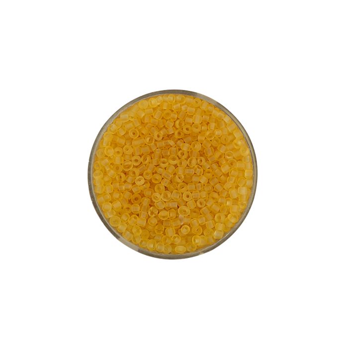 Rocailles hellbraun matt 2,6 mm 17 gr